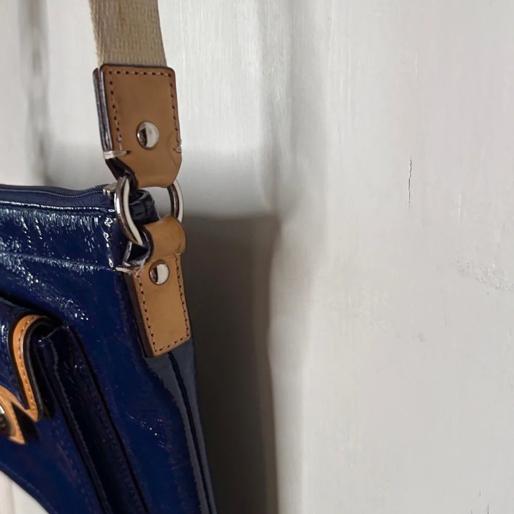 Coach Navy Blue Crossbody Bag